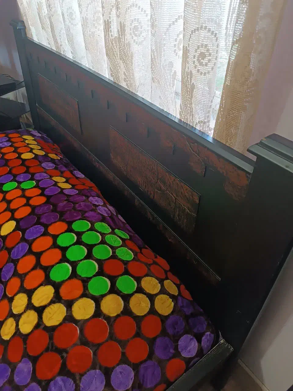 تخت خواب دو نفره با تشک|تخت و سرویس خواب|زرگرشهر, |دیوار