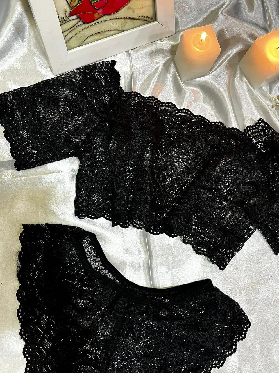 لباس خواب گیپور دوتیکه جذاب و خاص|لباس|بیرجند, |دیوار