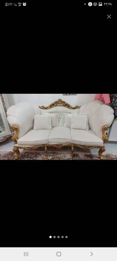 مبل 8نفره سلطنتی و راحتی|مبلمان خانگی و میز عسلی|سیرجان, |دیوار