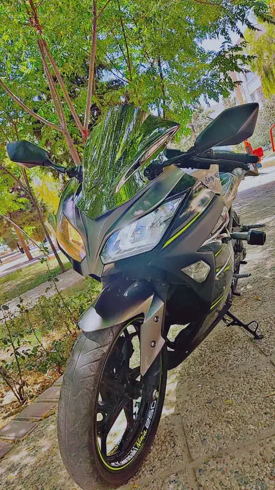 کاوازاکی نینجا zx 25r تک رنگ خاص ریس  بنلی 300|موتورسیکلت|شیراز, ارم|دیوار