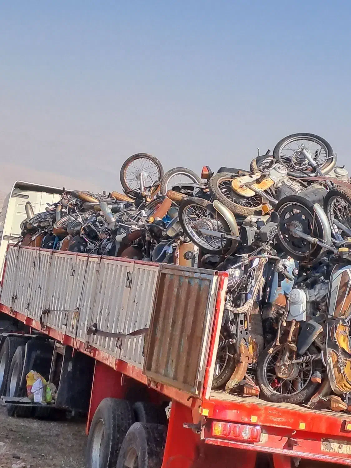 موتورسیکلت پارکینگی اوراقی مزایده|موتورسیکلت|دزفول, |دیوار