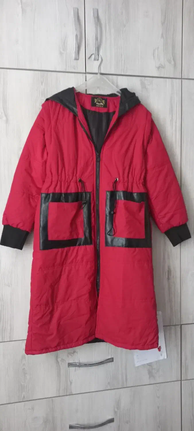 کاپشن پافرشو دوحالت سایز۳۸ تا۴۴ فری سایز وبارانی|لباس|پاکدشت, پاکدشت (مامازند)|دیوار