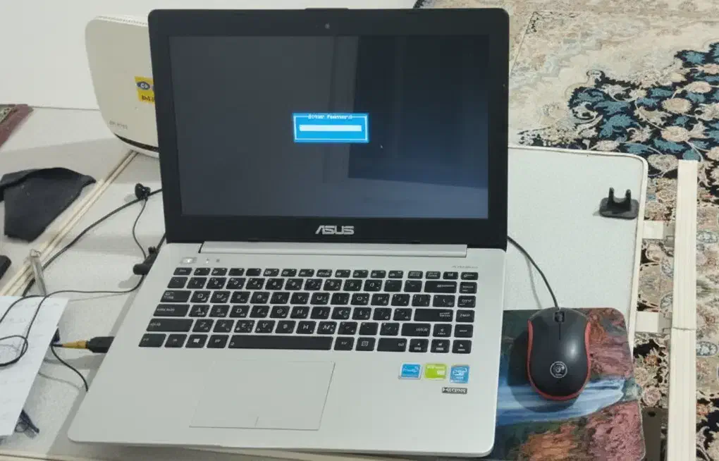 لپ تاپ ایسوس S451|رایانه همراه|میانه, |دیوار