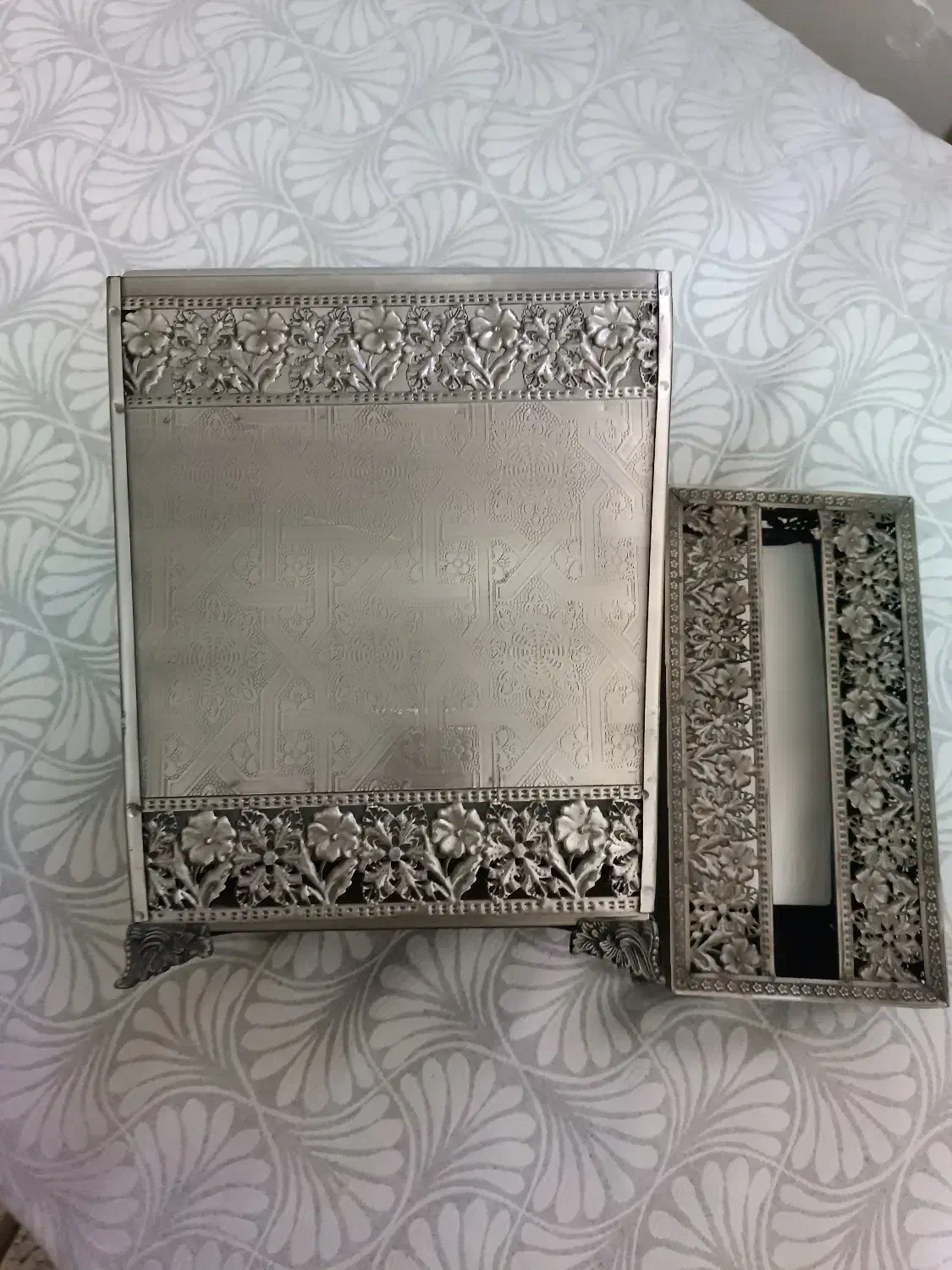 سطل ودستمال استیل|سفره، حوله، دستمال آشپزخانه|تهران, علم و صنعت|دیوار