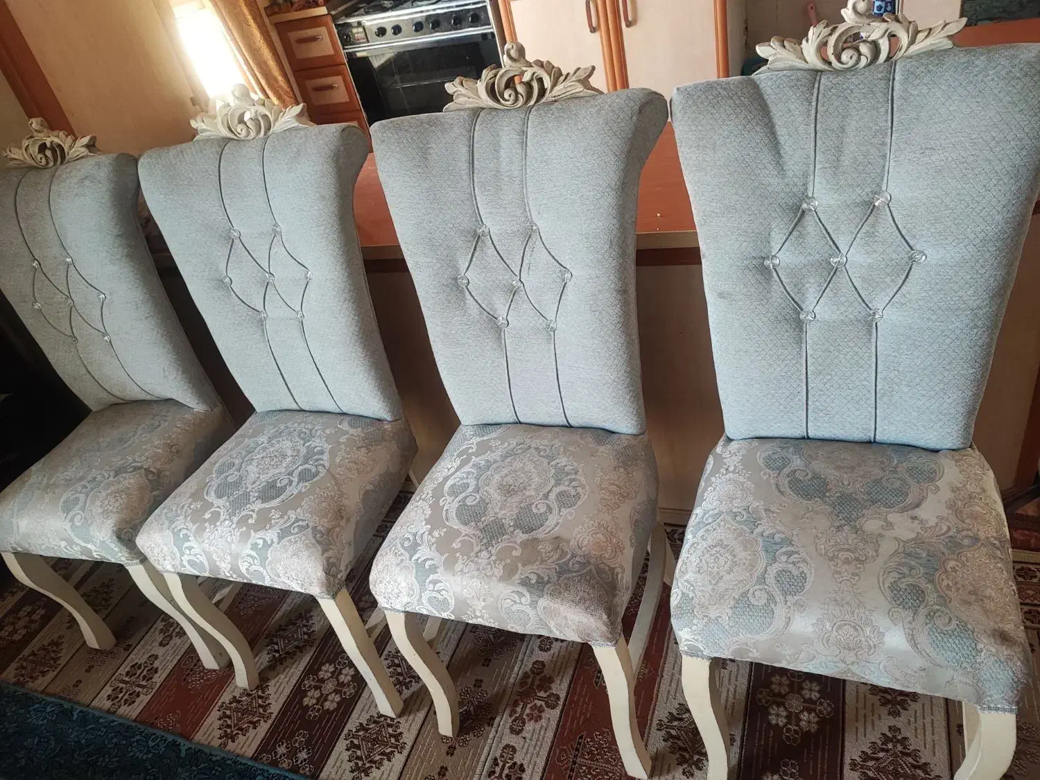 فروش فوری صندلی نهار خوری و صندلی اداری|صندلی و نیمکت|فردیس, شهرک سپاه|دیوار