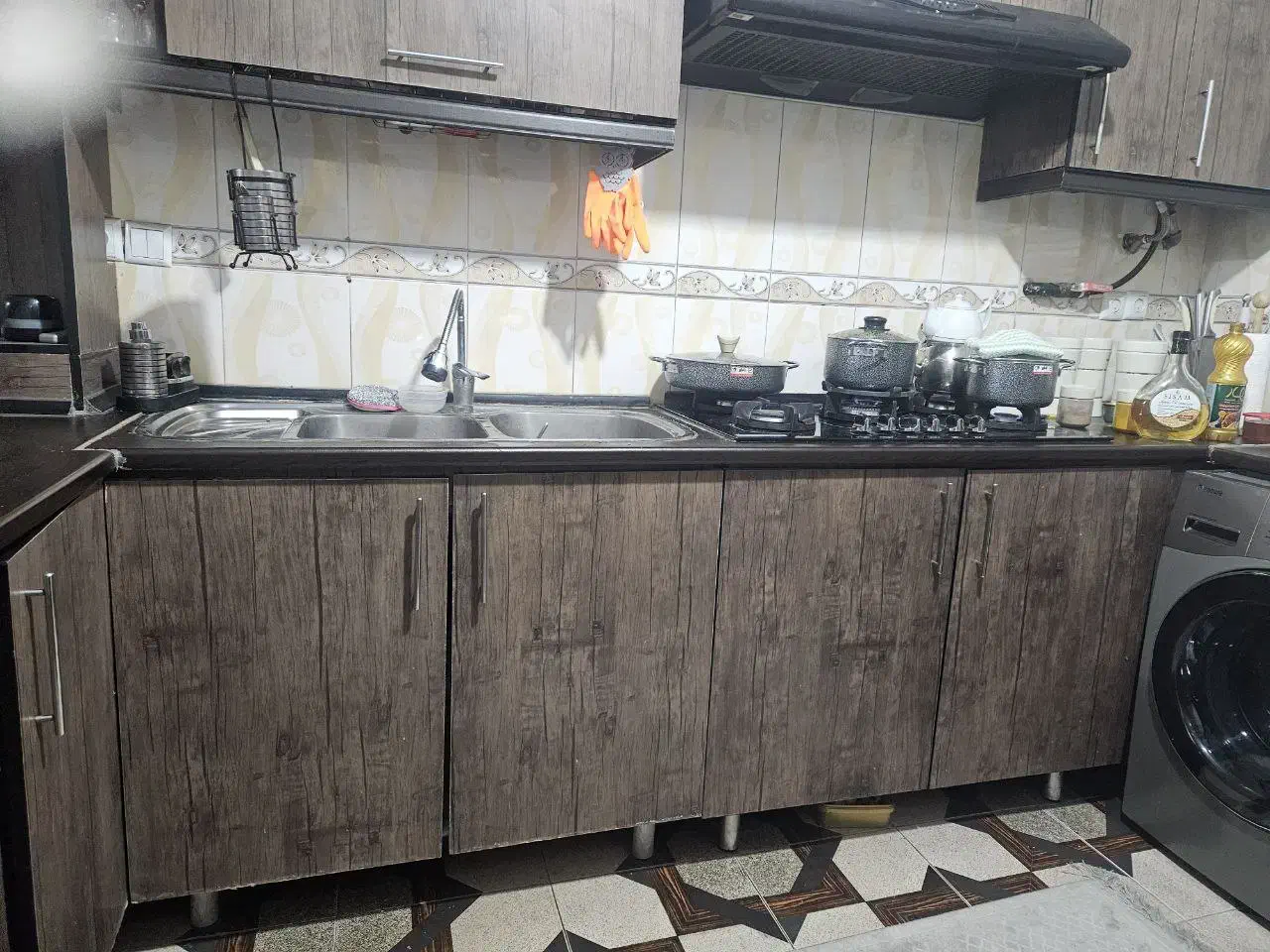 کابینت دست دوم|آب‌چکان و نظم‌دهنده ظروف|اسلام‌شهر, شهرک احمدیه|دیوار