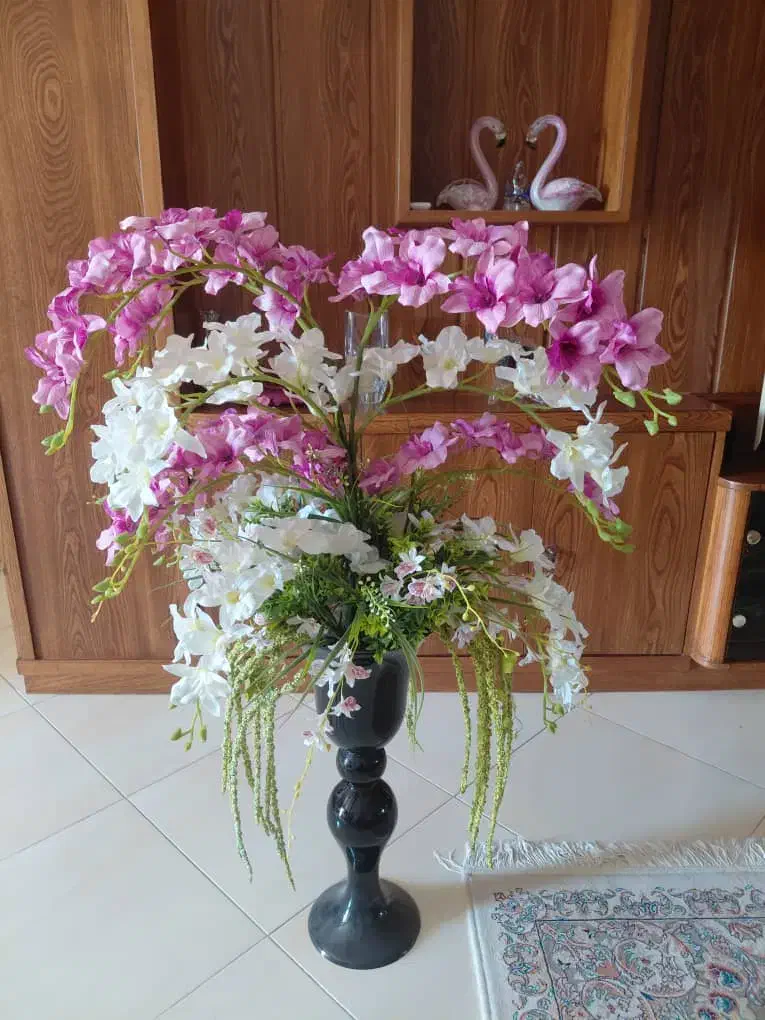 گلدان|گل مصنوعی|اصفهان, چشمه باقرخان|دیوار