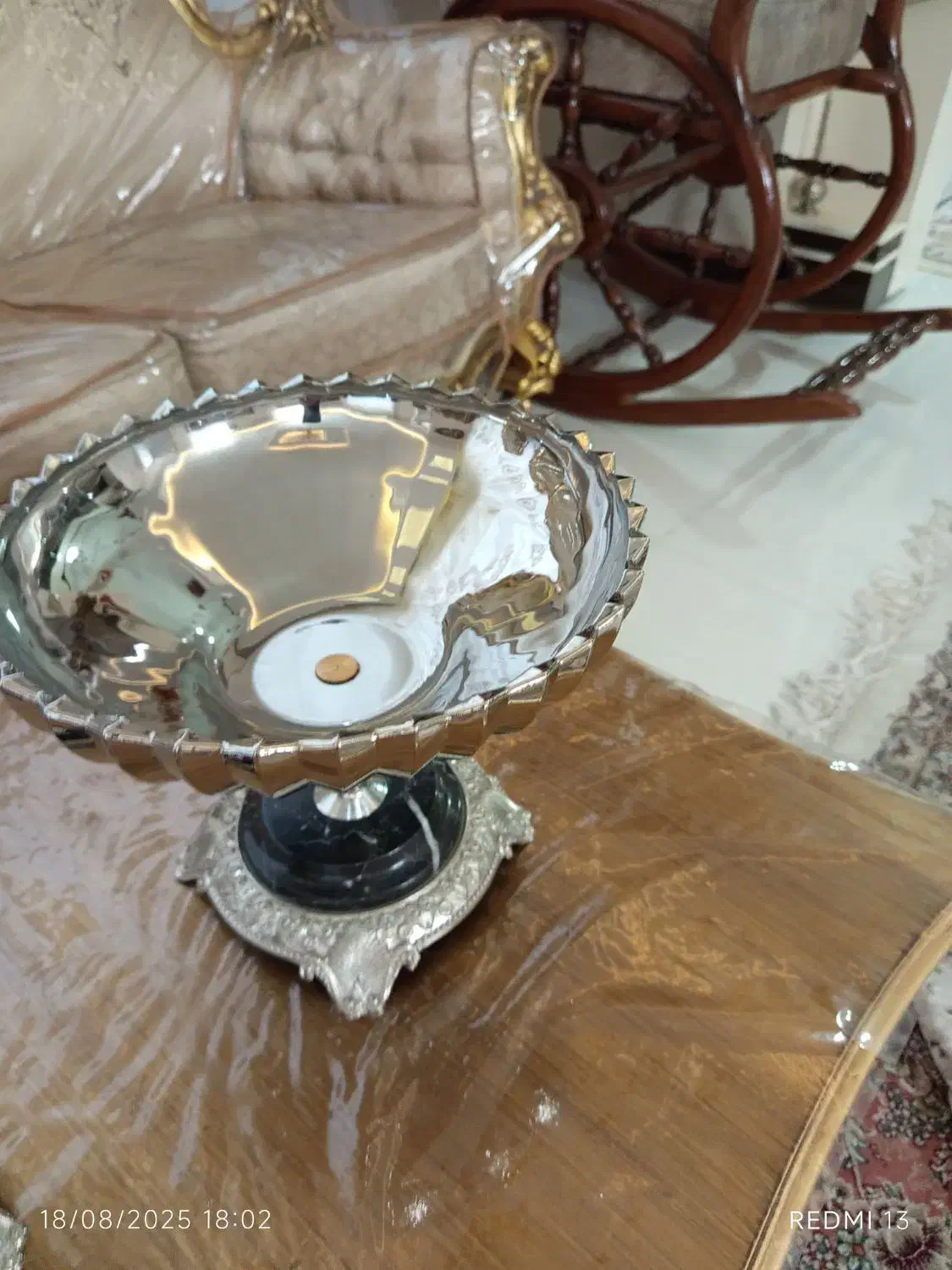 شکلات خوری و میوه خوری آنتیک|ظروف سرو و پذیرایی|نیشابور, هفده شهریور|دیوار