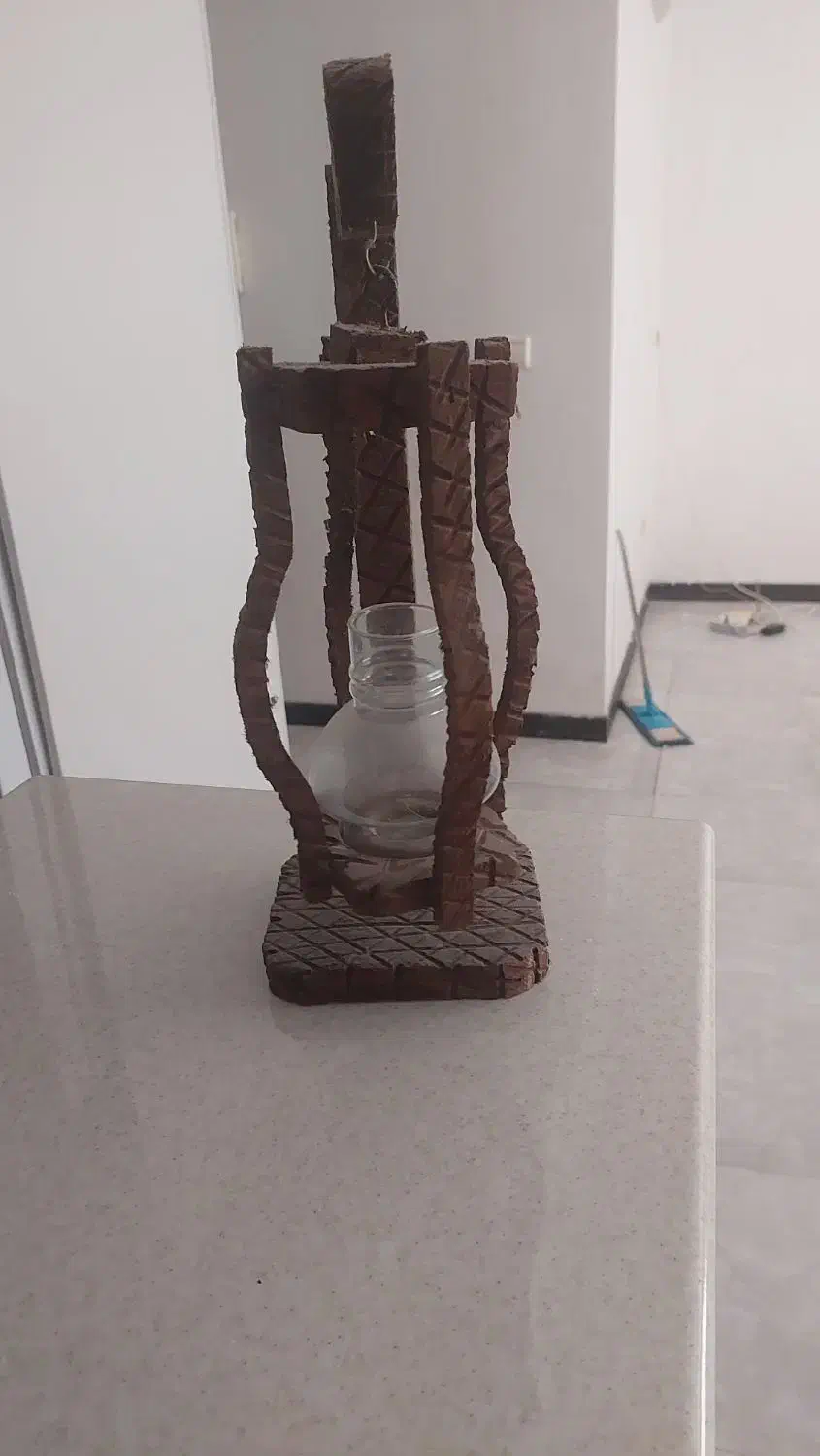 فانوس چوبی|کلکسیون اشیاء عتیقه|قم, پردیسان|دیوار