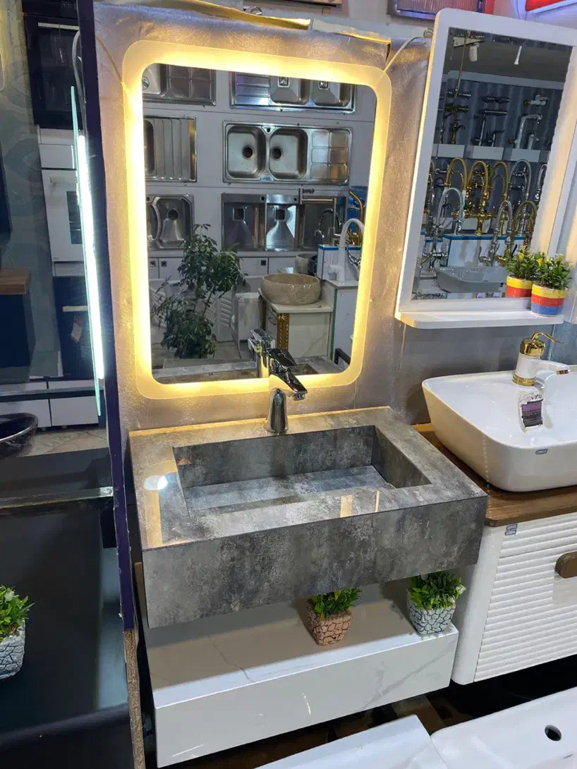 روشویی پرسلان gatria با شلف ضداب پنج سال گارانتی|لوازم سرویس بهداشتی|تهران, خلیج فارس|دیوار