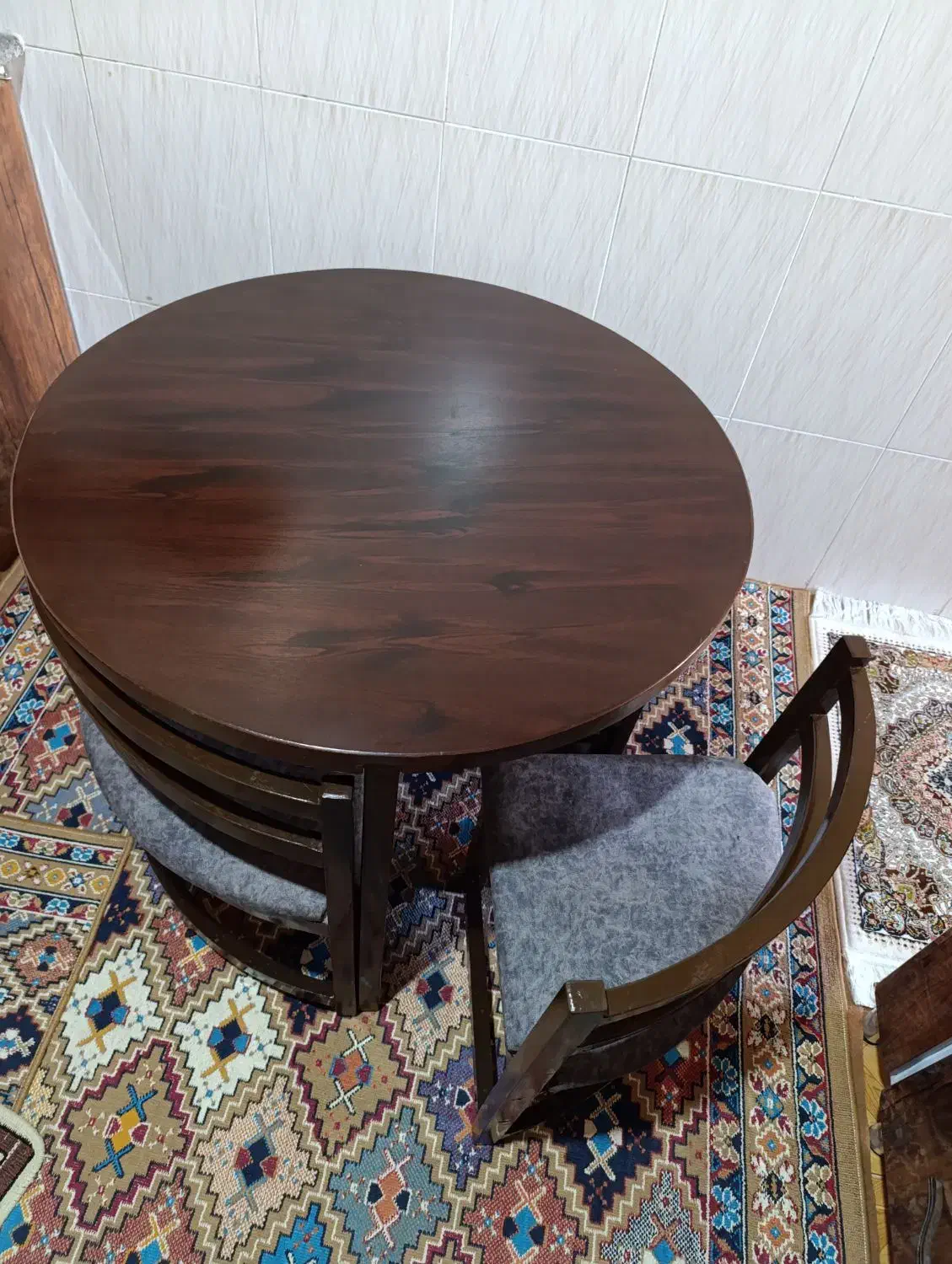 میز ناهارخوری چهار نفره|میز و صندلی غذاخوری|یاسوج, |دیوار