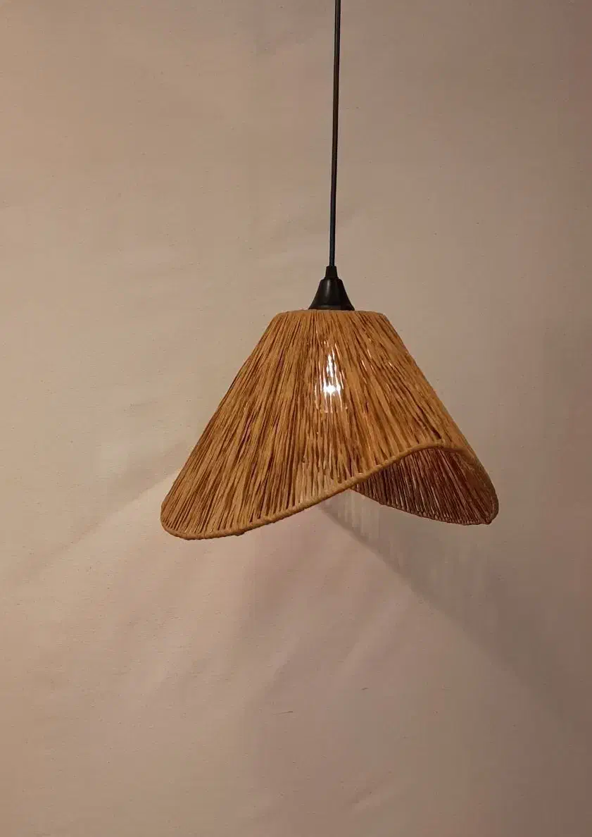 چراغ آویز/لوستر/مدرن/رافیا/مینیمال|لوستر و چراغ آویز|تهران, فردوسی|دیوار