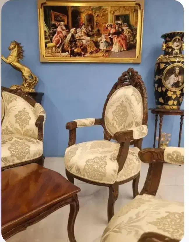 مبل مدل فرحی سلطنتی|مبلمان خانگی و میز عسلی|کوهدشت, |دیوار