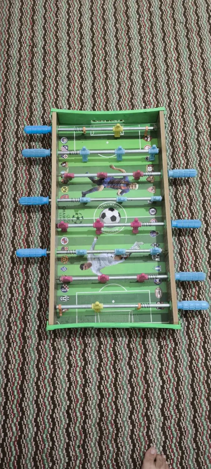 فوتبال دستی خانگی 90سانتی طرح رونالدو و مسی|کلکسیون و سرگرمی|کازرون, |دیوار