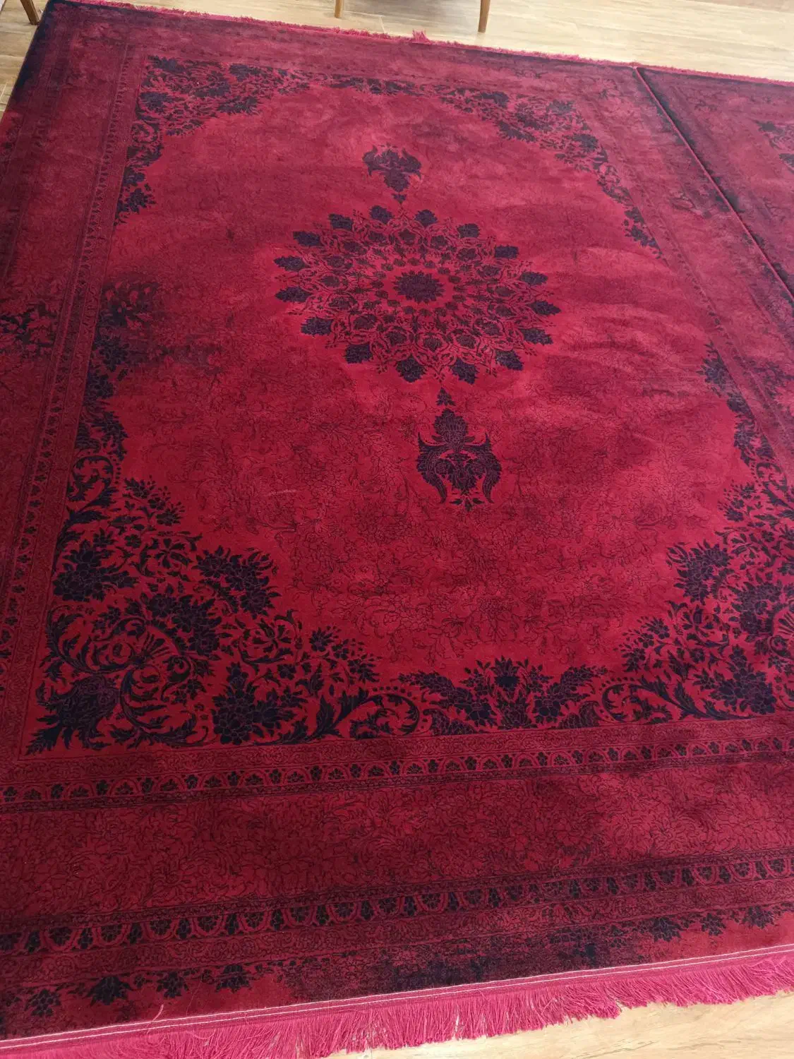 فرش 9 متری نگین|فرش|گرگان, |دیوار