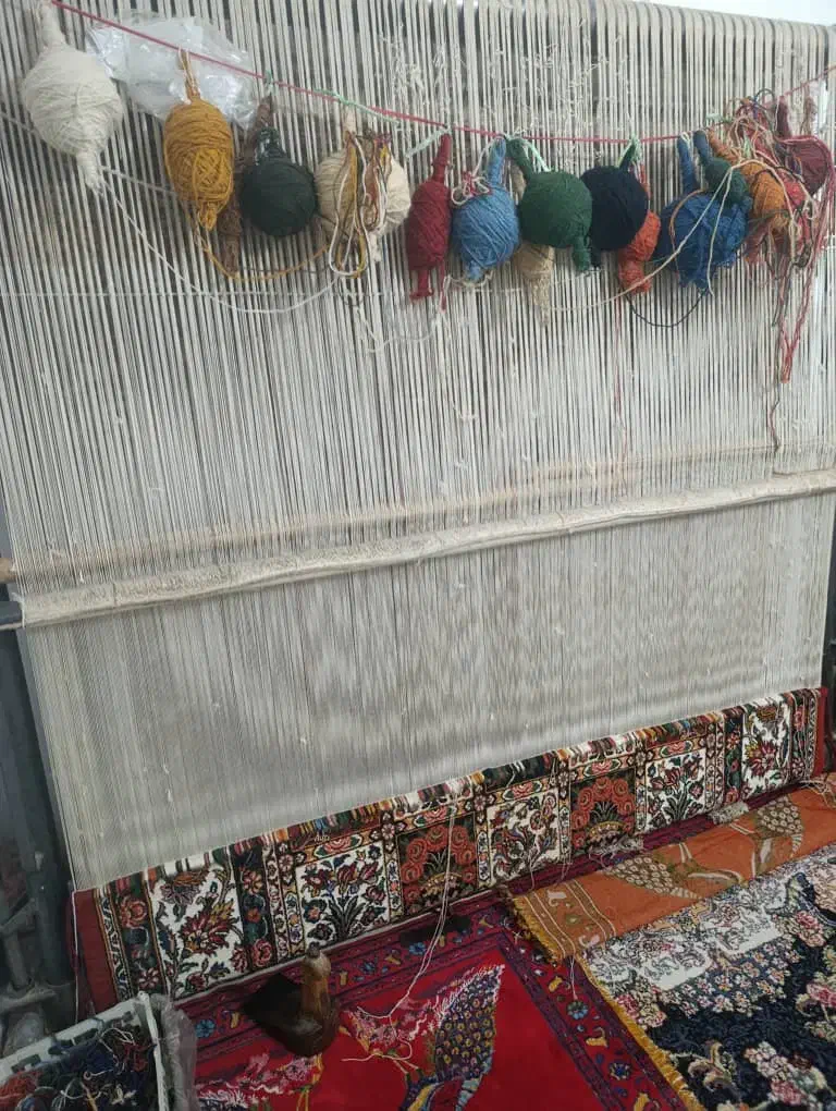 قالی دست بافت شهرکردی|فرش|لنجان, |دیوار