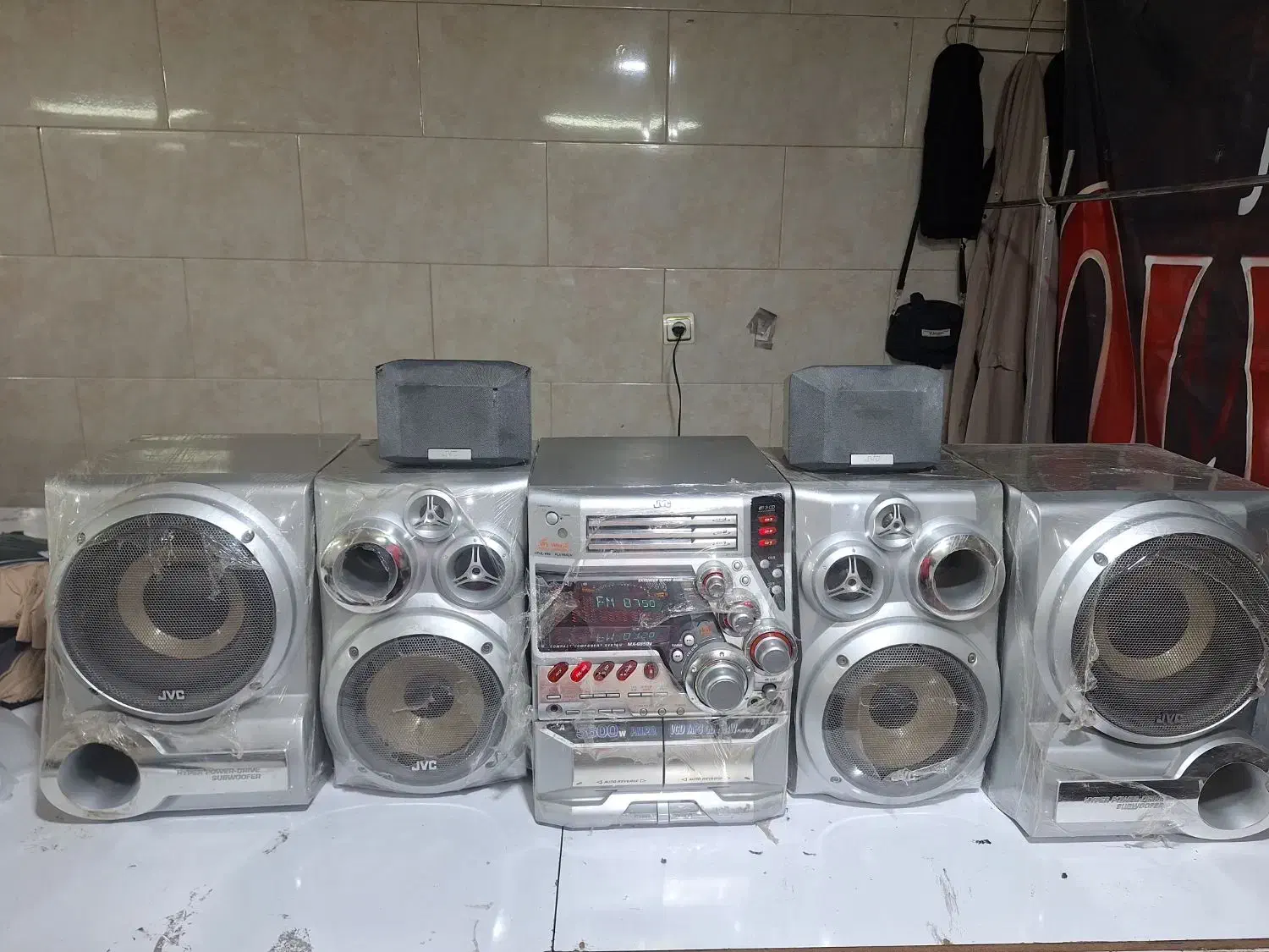 ظبط jvc  درحد نو 5600|سیستم صوتی خانگی|ملارد, |دیوار