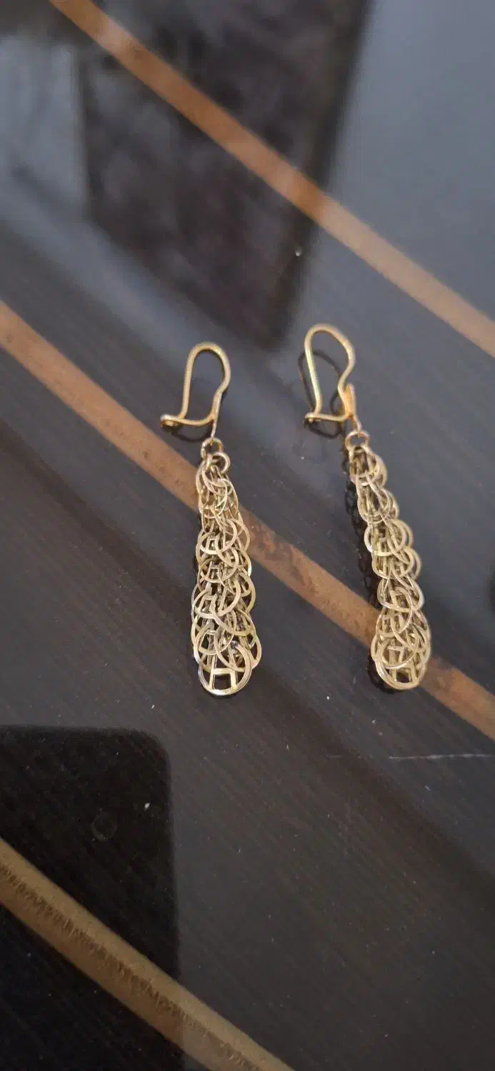 فروش ۳ گرم گوشواره|جواهرات|لردگان, |دیوار