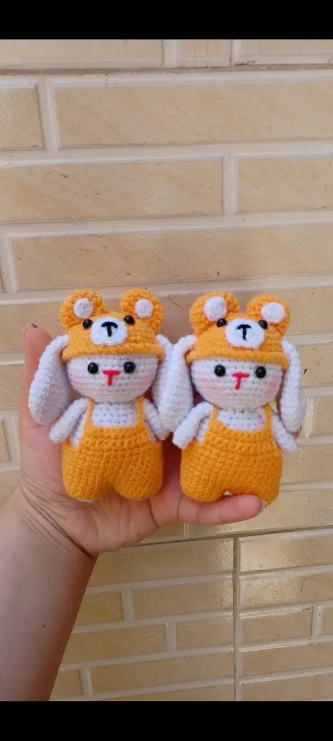 عروسک خرگوش های فانتزی|صنایع دستی و سایر لوازم تزئینی|کاشان, ملاصدرا|دیوار