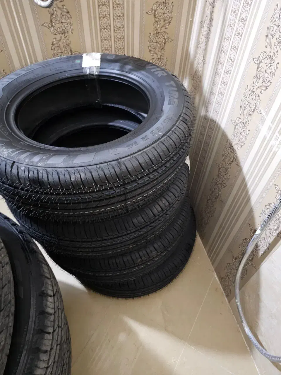 لاستیک کویر 4حلقه نو|قطعات یدکی و لوازم جانبی|مشهد, شهید فرامرز عباسی|دیوار