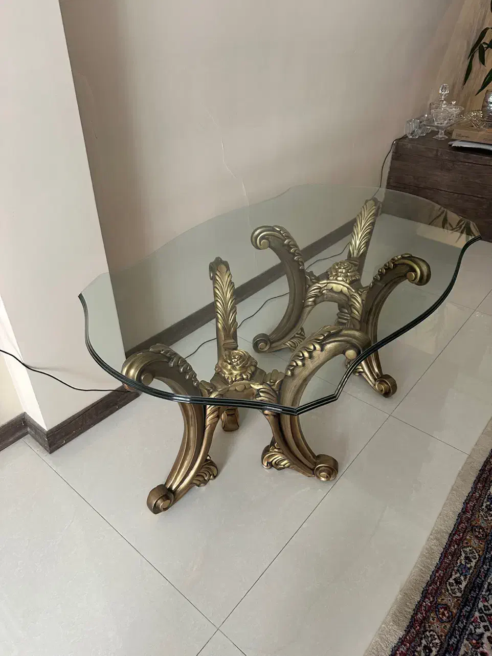 میز جلو مبلی ودوعدد میز عسلی|مبلمان خانگی و میز عسلی|مشهد, کوثر|دیوار