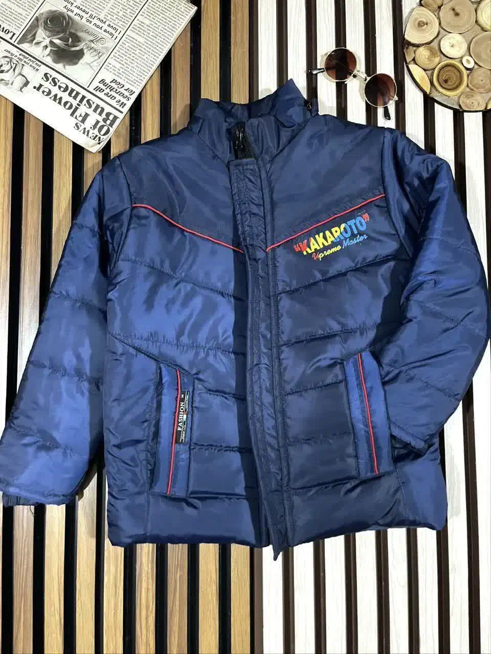 کاپشن پسرانه همراه باکلاه|لباس|کرمان, |دیوار