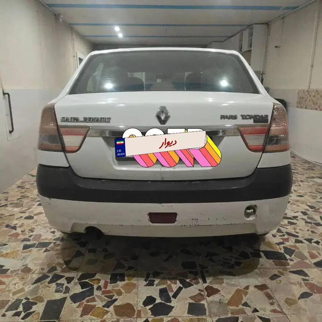 ال نود پارس خودریی مدل ۹۲|خودرو سواری و وانت|کوهین, |دیوار