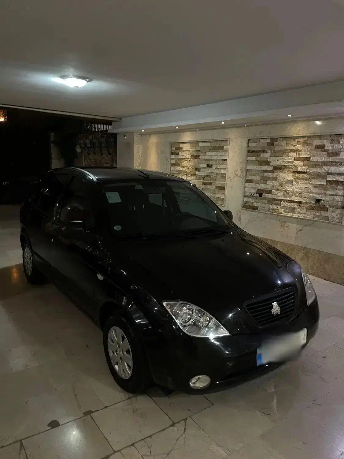 تیبا2 مشکی مدل99بدون رنگ شاسی سالم|خودرو سواری و وانت|تبریز, |دیوار