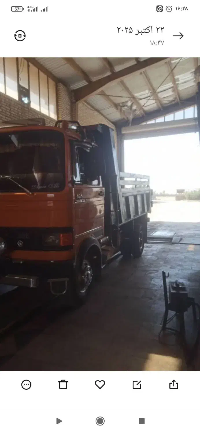 خاور 608 مدل 87|خودرو سنگین|قم, شهر قائم|دیوار