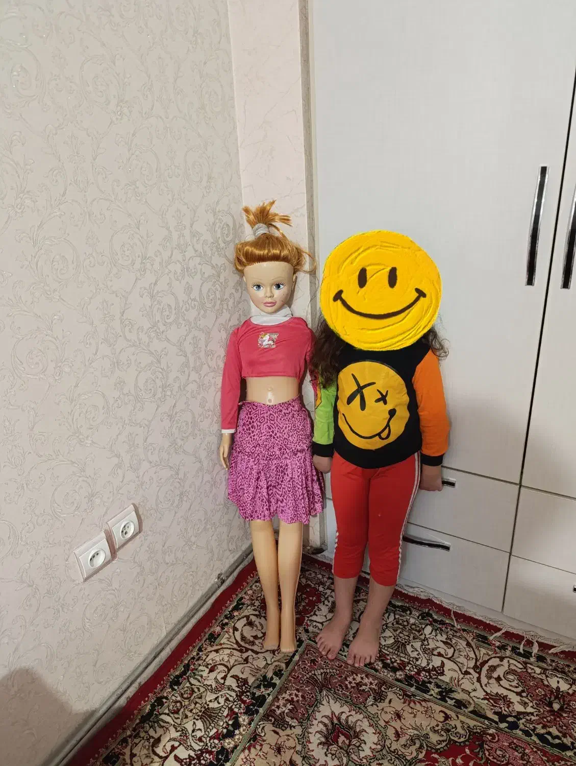 عروسک بزرگ مانکن|اسباببازی بچه|خوی, |دیوار