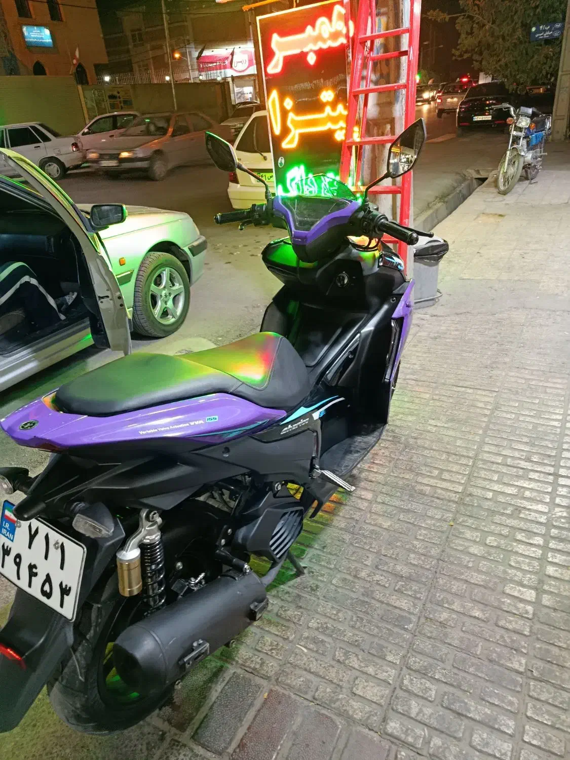 موتور ایروکس 155یاماها مدل 1403|موتورسیکلت|شیراز, شهرک مهدی‌آباد|دیوار
