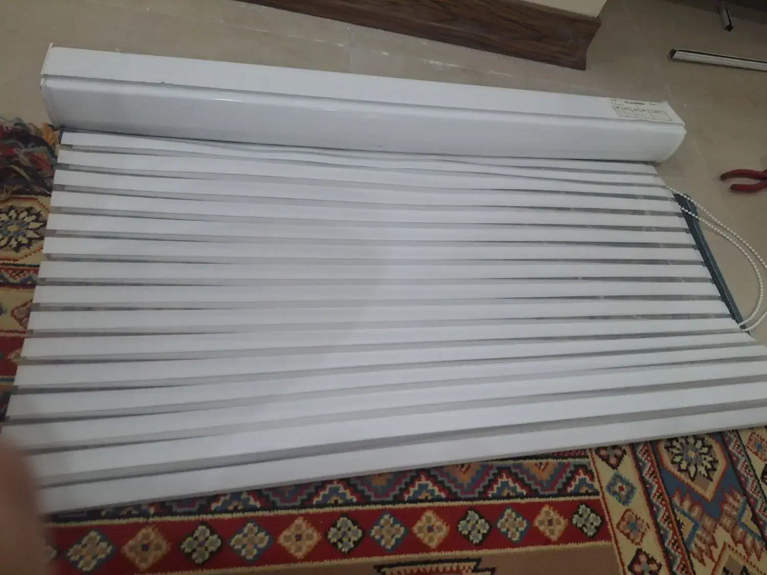 پرده بالکن کرکره ای|پرده، رانر، رومیزی|کرج, کوی امامیه|دیوار