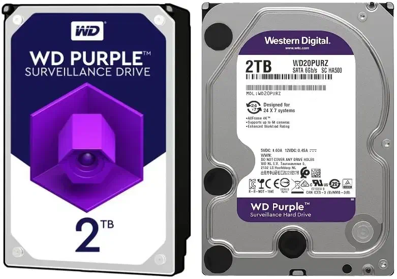 هارد اینترنال بنفش 1 و 2 ترابایت گارانتی|قطعات و لوازم جانبی رایانه|قم, باغ شریفی|دیوار