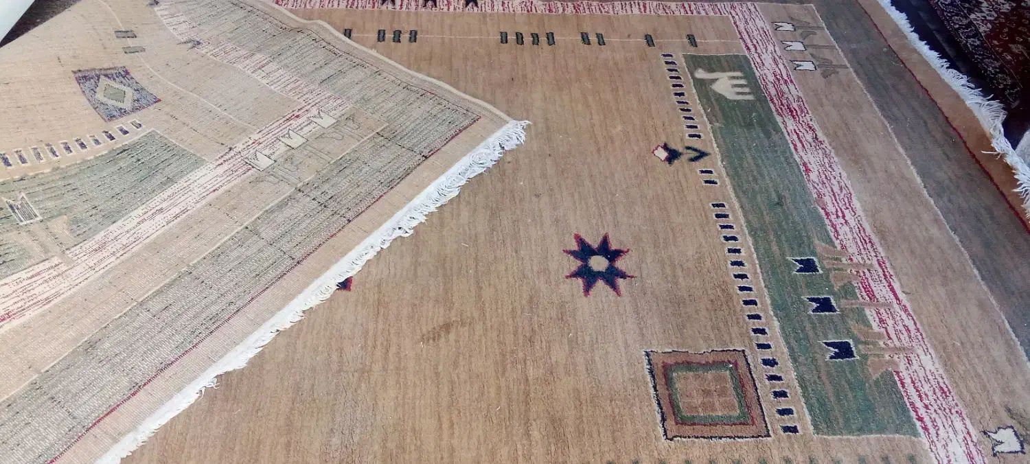 فرش|فرش|نیشابور, گمنام غربی|دیوار