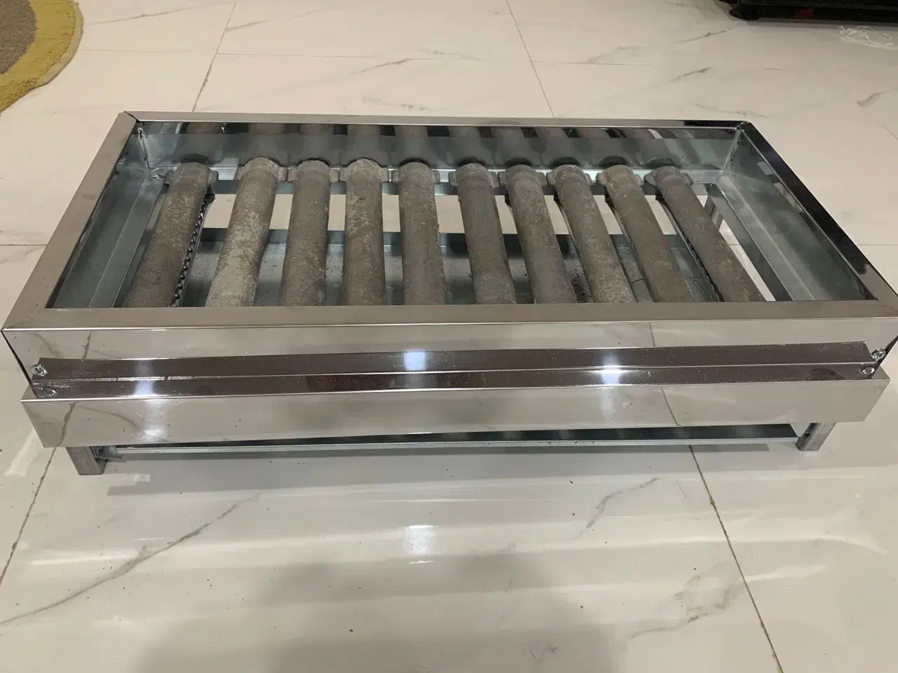 فروش منقل کباب ، گازی استیل 12 سیخ بزرگ|اجاق گاز و لوازم برقی پختوپز|ایذه, |دیوار