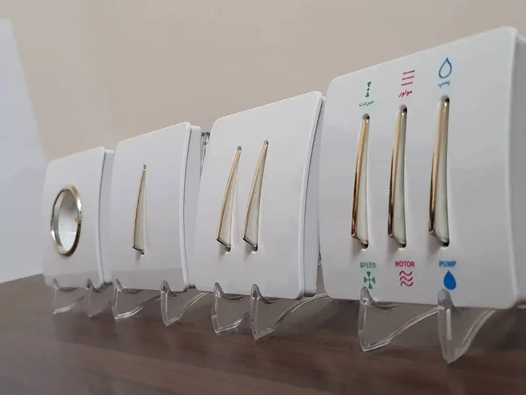 کلید وپریز سفید طللا برند معتبر آسیا الکتریک|مصالح و تجهیزات ساختمان|ملایر, |دیوار