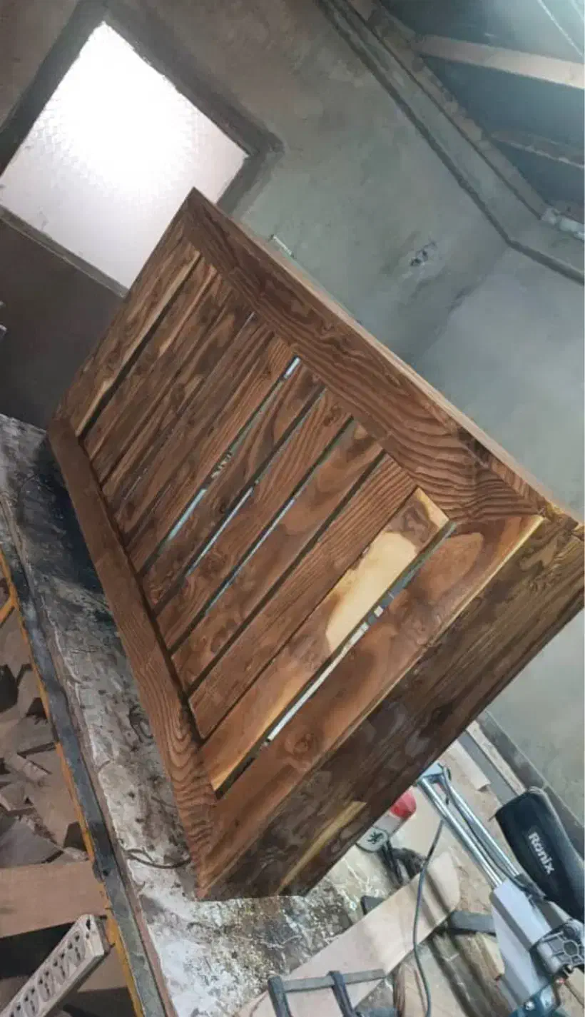 کاور چوبی شوفاژ|آبگرمکن، پکیج، شوفاژ|تبریز, |دیوار