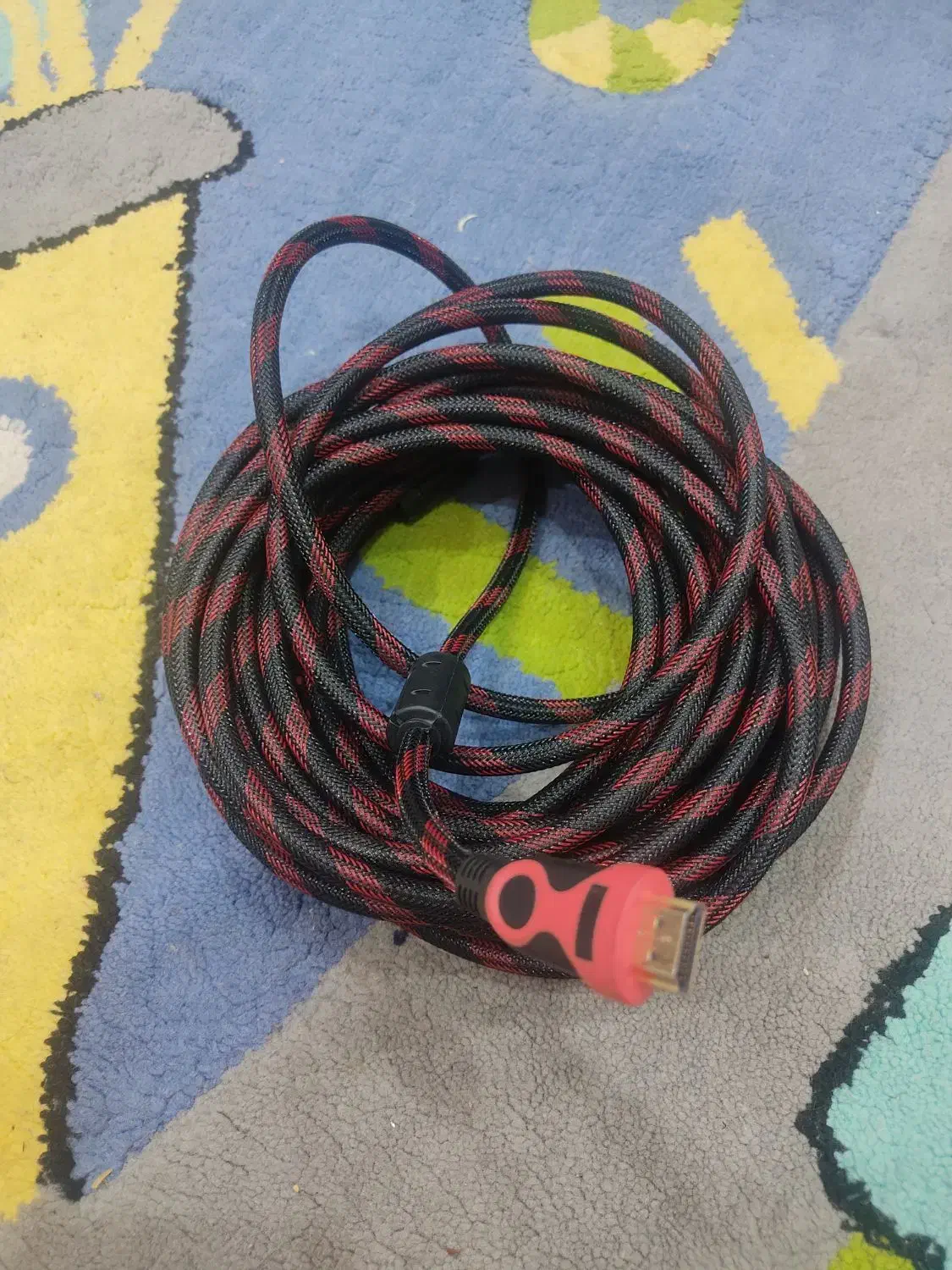 کابل HDMI به طول ده متر آدابتور ۱۲وات و کابل|قطعات و لوازم جانبی رایانه|تهران, یافت آباد شمالی|دیوار