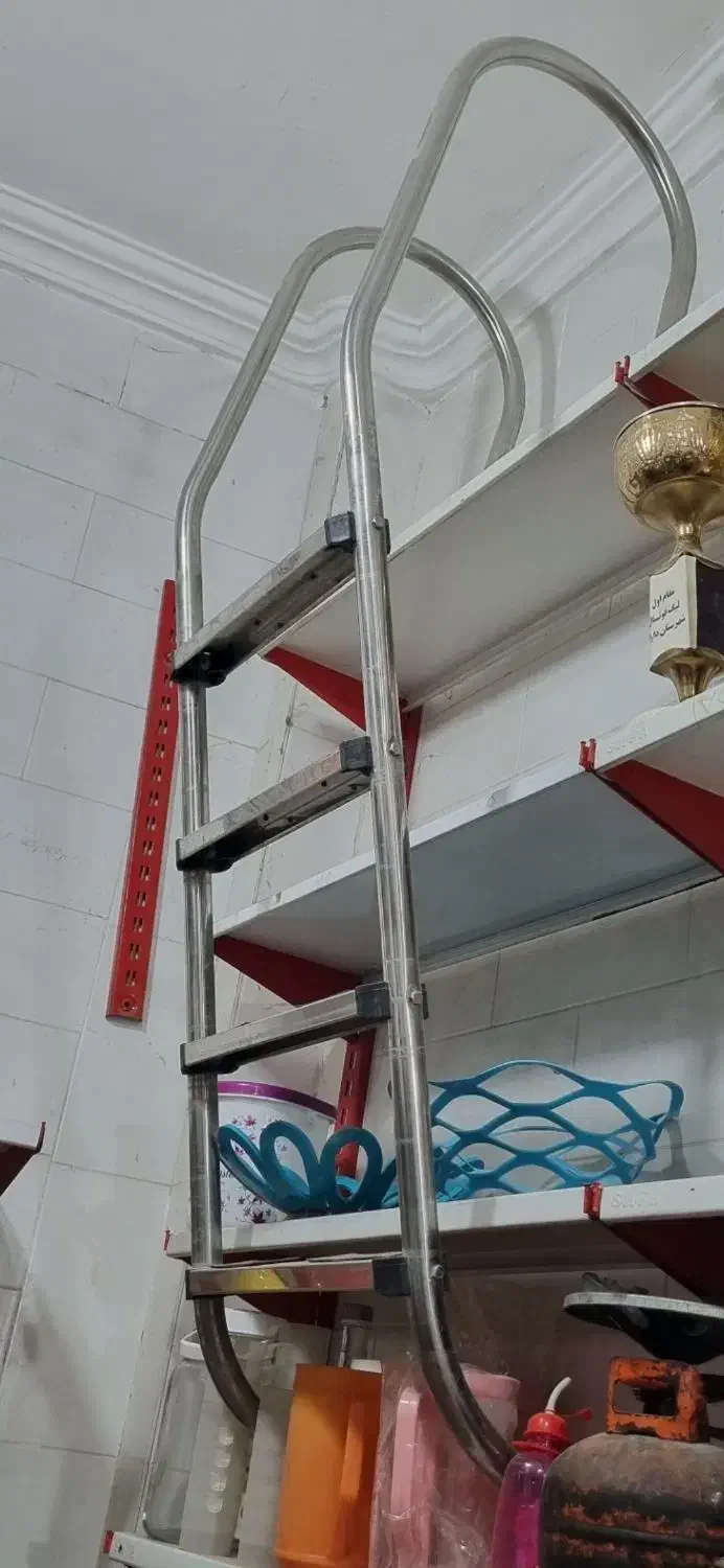 طبقه نو کولر 7500 وپله استخر چهار طبقه استیل|ابزارآلات|داراب, |دیوار