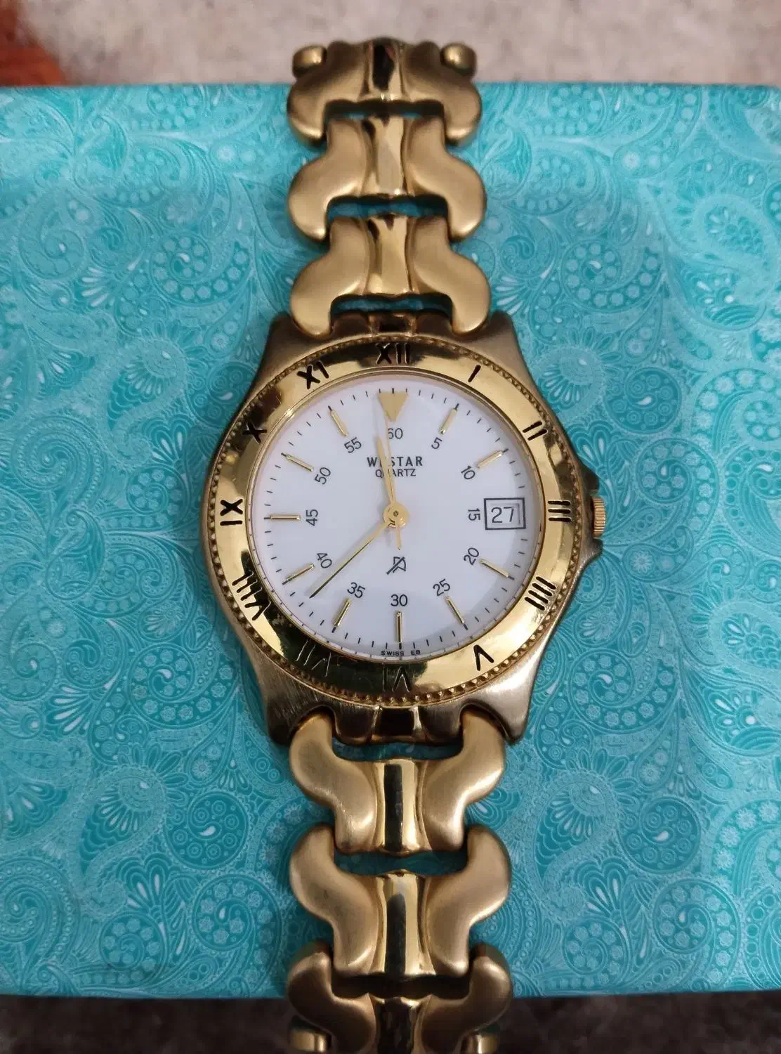 ساعت دورطلای 18برنداصلی وستار|ساعت|اهواز, یوسفی|دیوار