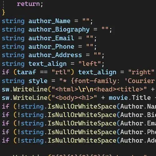 برنامه‌نویس دات نت هستم سایت،موبایل،ویندوز،مک|خدمات رایانه‌ای و موبایل|تفرش, |دیوار