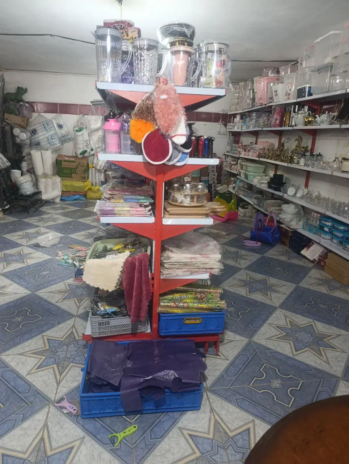 قفسه وسط پایه قفسه .لچکی و کفه قفسه 70سانت و1متر|فروشگاه و مغازه|فیروزآباد (لرستان), |دیوار