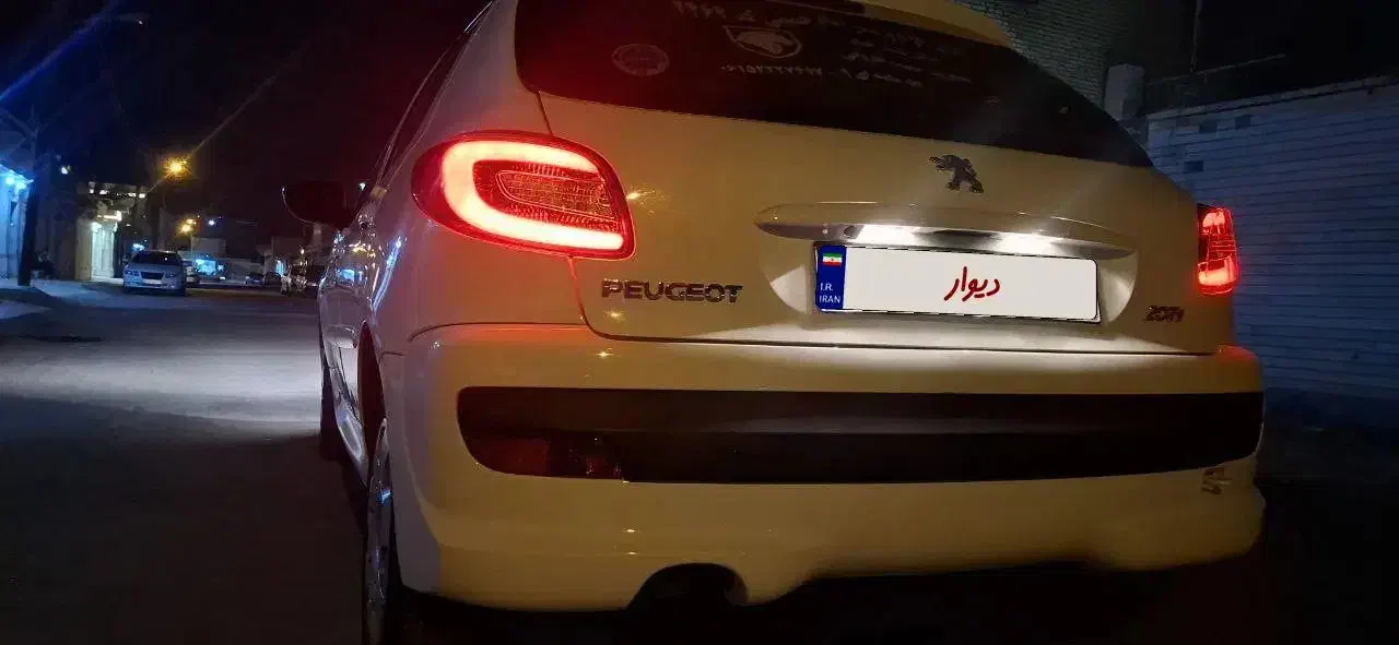 207 فول سقف فلز|خودرو سواری و وانت|آبادان, |دیوار