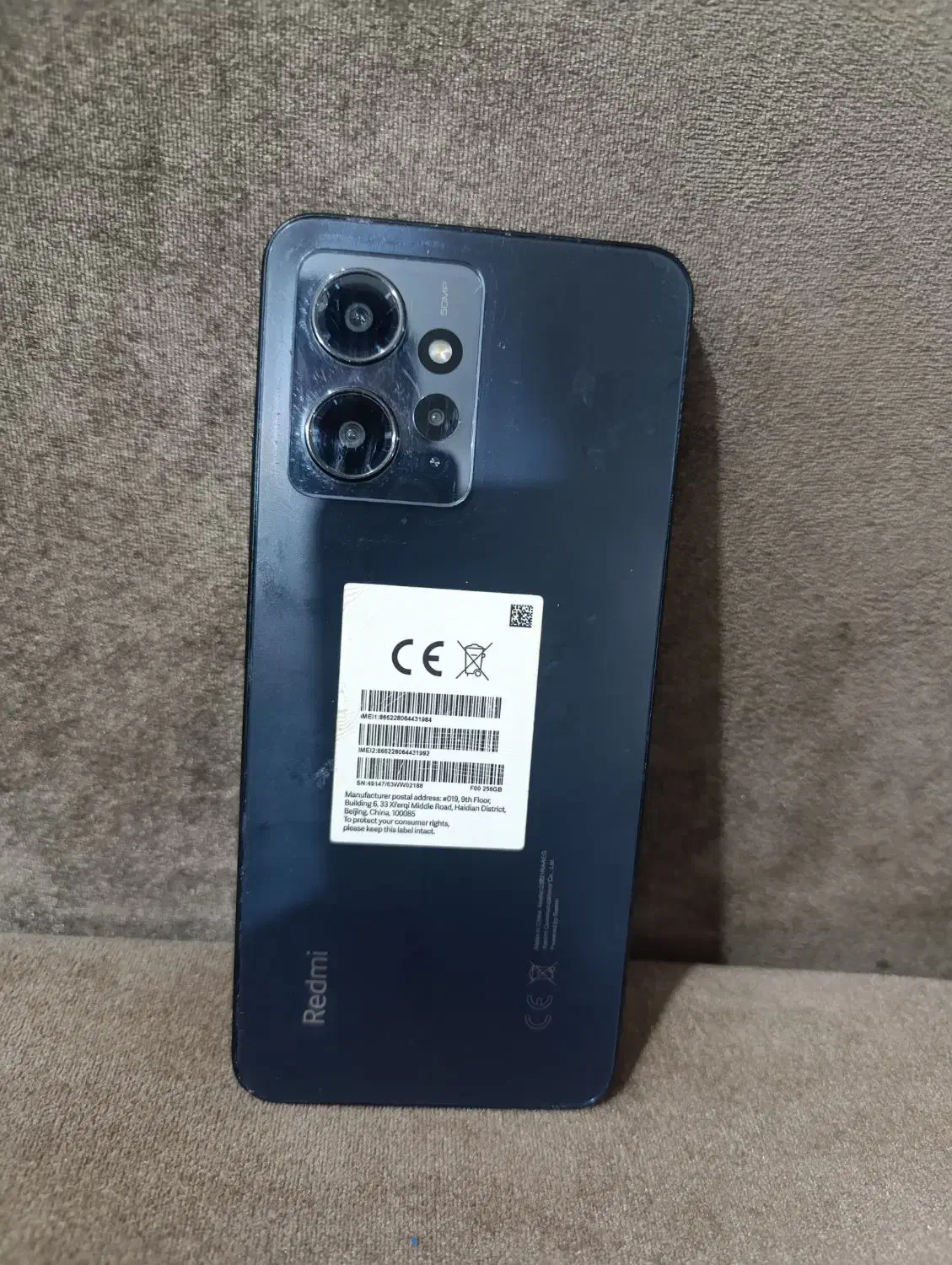 نوت12 256گیگ|موبایل|شادگان, |دیوار