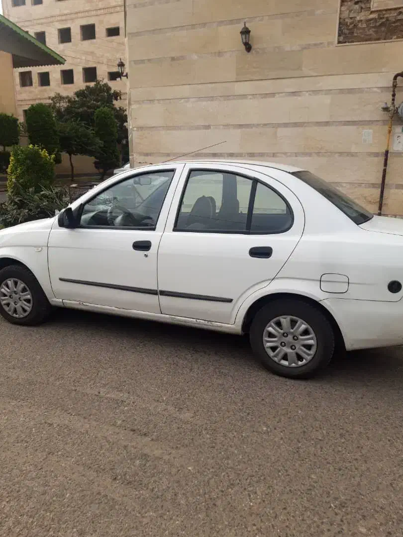 تیبا صندوق دار دوگانه سوز کارخانه مدل ۹۶|خودرو سواری و وانت|بندر انزلی, معلم|دیوار