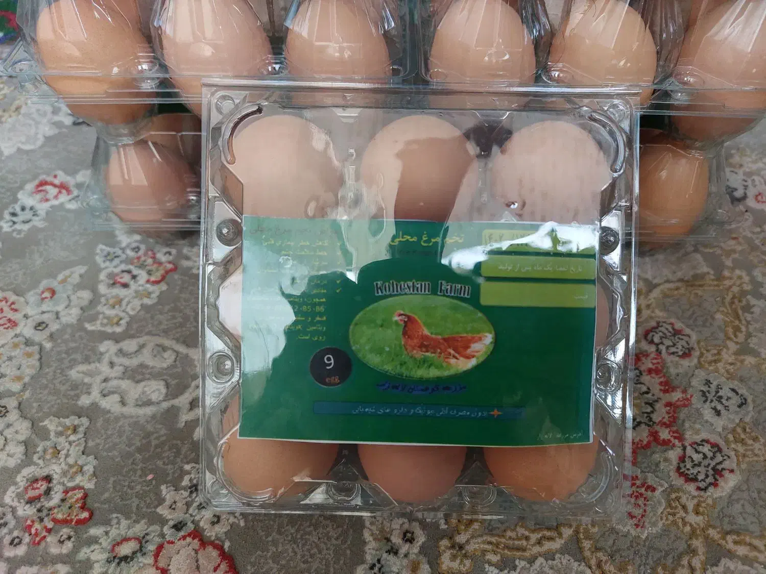 تخم مرغ ارگانیک (لاله زار)|خوردنی و آشامیدنی|کرمان, |دیوار