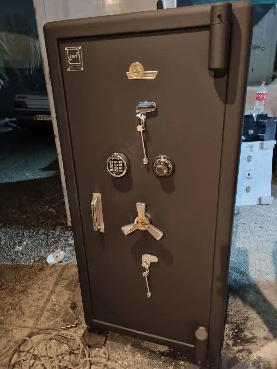 گاوصندوق 4قفله رمز ضد قابل هک|ابزارآلات|یزد, |دیوار
