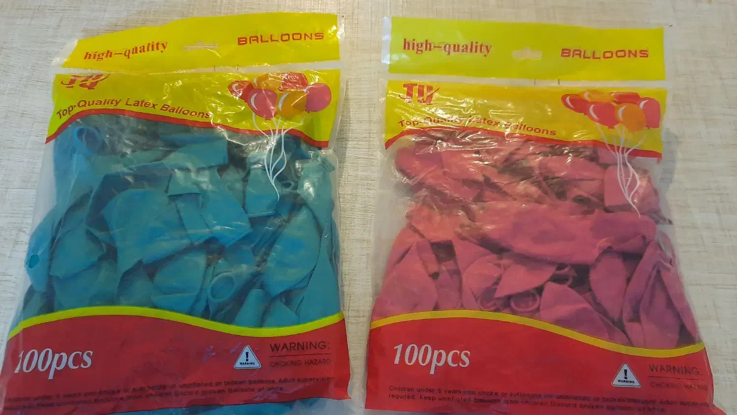 بسته ۱۰۰ تایی بادکنک|صنایع دستی و سایر لوازم تزئینی|تهران, سازمان برنامه جنوبی|دیوار