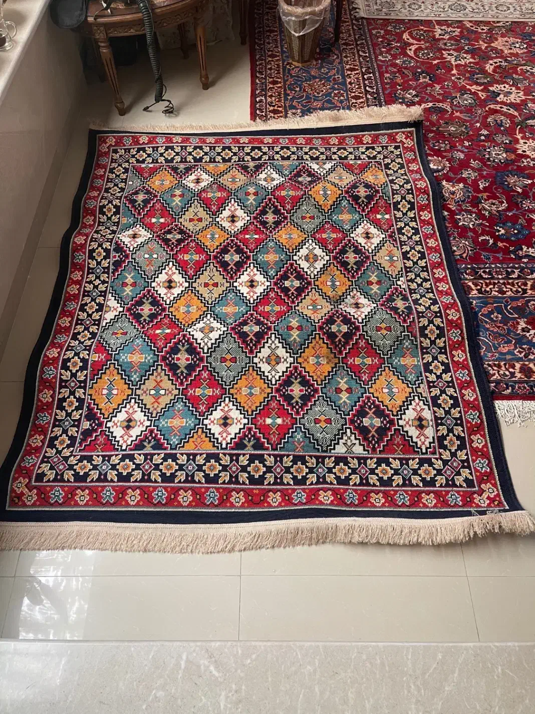 گیلیم خوش طرح و رنگ|گلیم، جاجیم، گبه|اصفهان, عباس‌آباد|دیوار