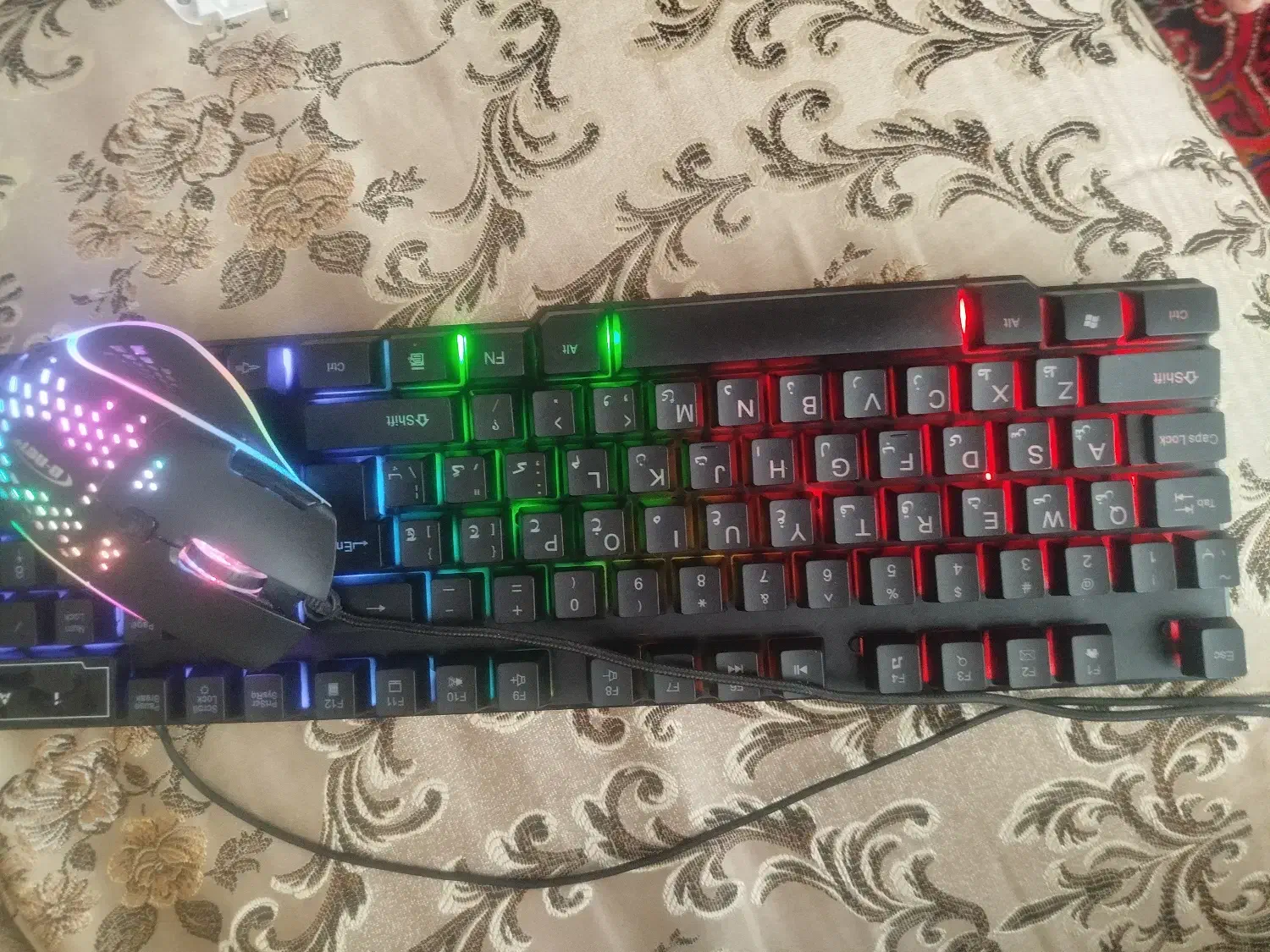 مواس کیبرد گیمینگ|قطعات و لوازم جانبی رایانه|عجب شیر, |دیوار